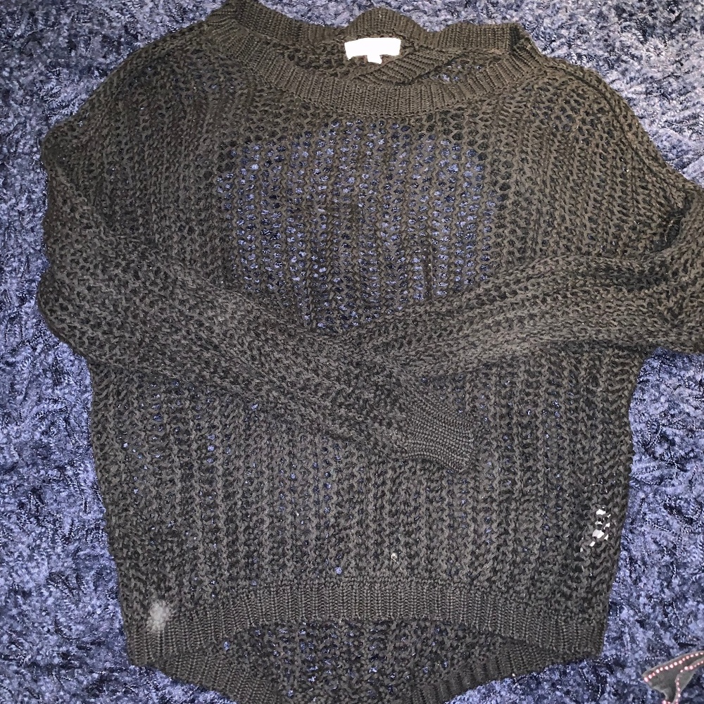 Nameless | open back sweater